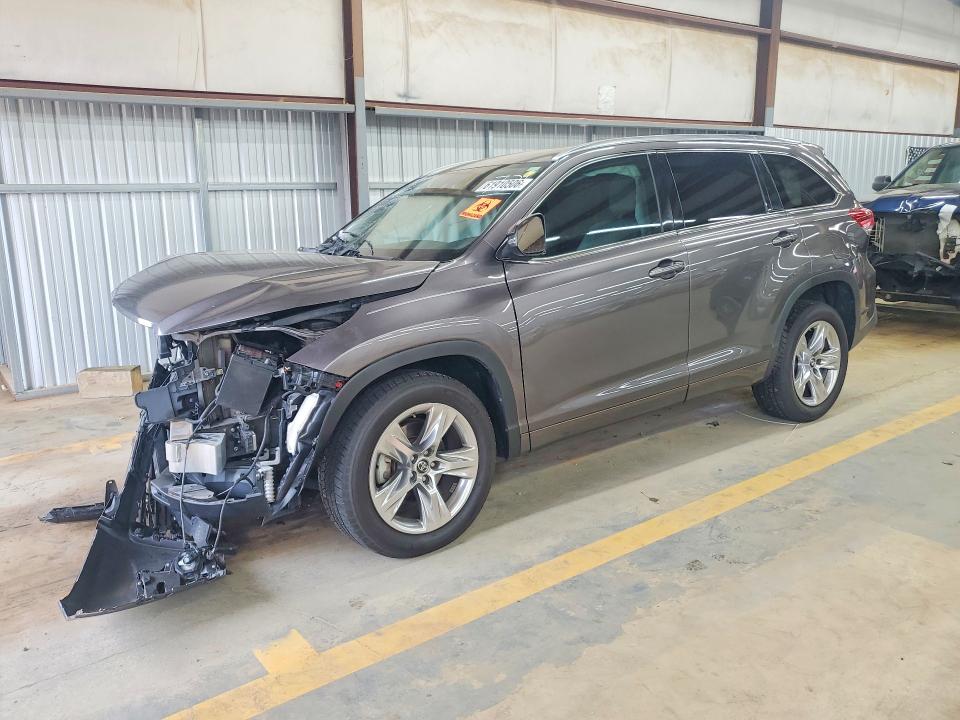 TOYOTA HIGHLANDER 2017 с VIN 5TDYZRFH9HS195079 - Фото с аукциона