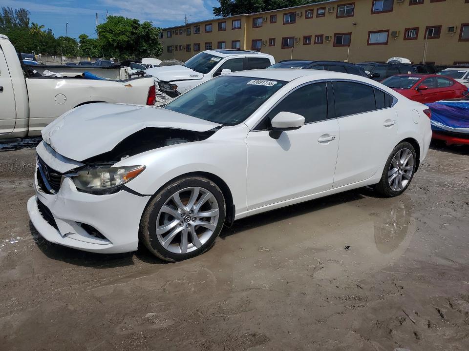 MAZDA 6 2016 with VIN JM1GJ1V53G1485194 - Photo from auction