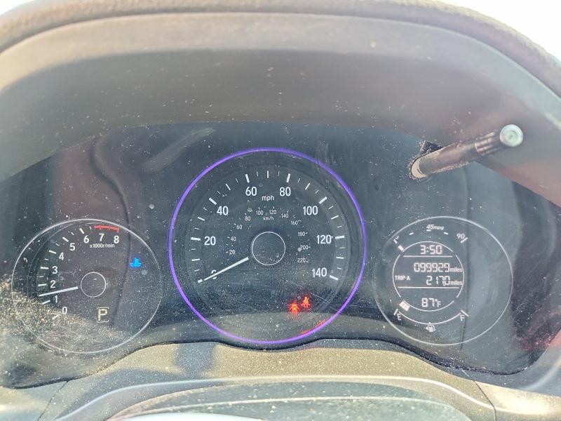 Photo 9 from auction – 2018 HONDA HR-V with VIN 3CZRU6H36JG701517