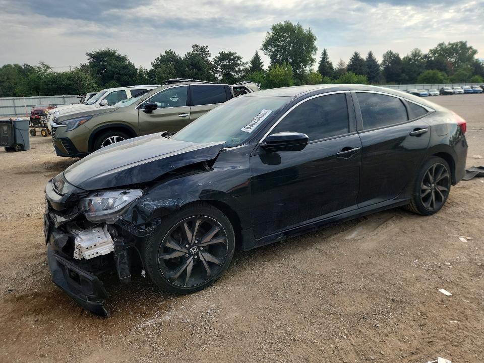 HONDA CIVIC 2020 with VIN 2HGFC2F82LH521166 - Photo from auction