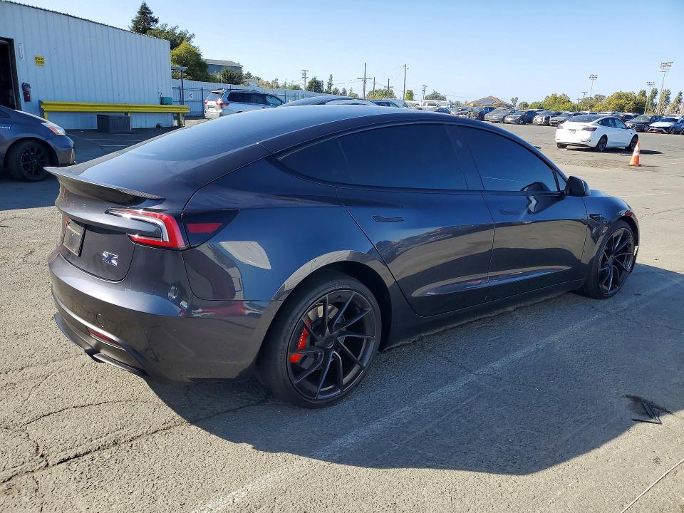 Photo 3 from auction – 2024 TESLA MODEL 3 with VIN 5YJ3E1ET7RF783632