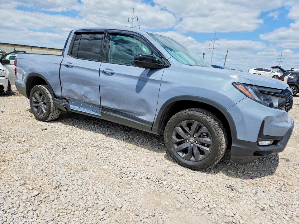 Photo 4 from auction – 2025 HONDA RIDGELINE with VIN 5FPYK3F16SB000661