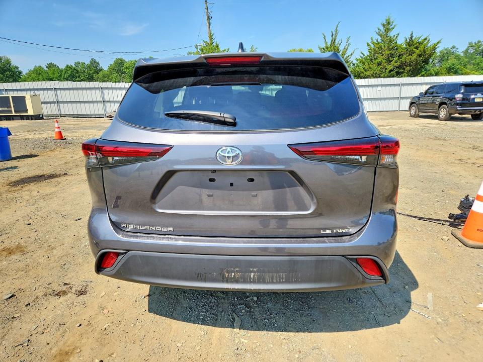 Photo 6 from auction – 2025 TOYOTA HIGHLANDER with VIN 5TDKDRBH4SS582852