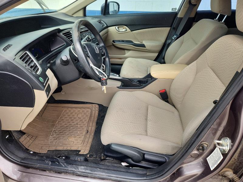 Photo 7 from auction – 2014 HONDA CIVIC with VIN 19XFB2F57EE049049