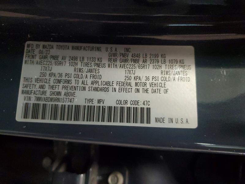 Photo 14 from auction – 2024 MAZDA CX-50 with VIN 7MMVABDM9RN157747
