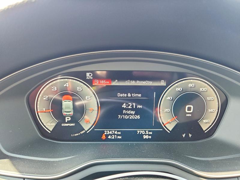 Photo 9 from auction – 2024 AUDI A5 with VIN WAUFACF56RA020785