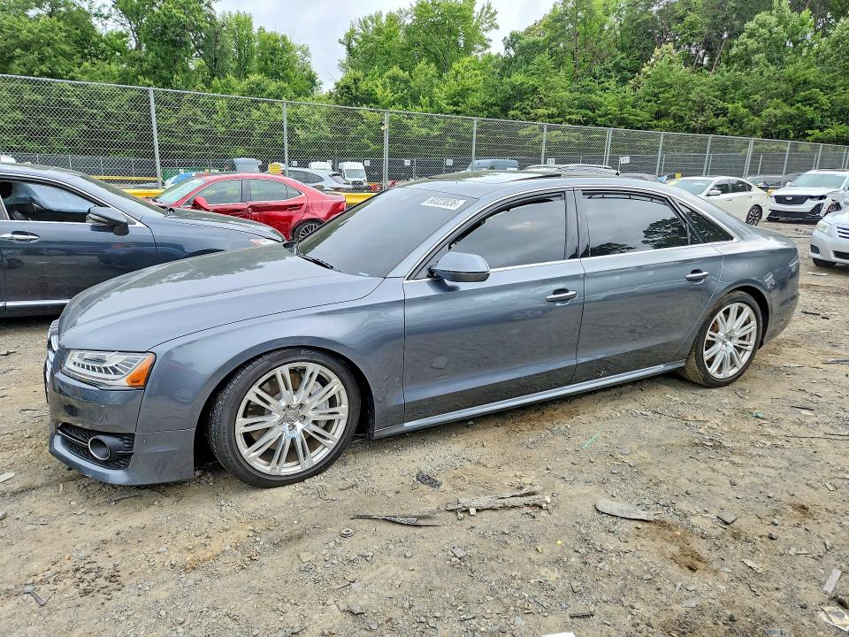 AUDI A8 2016 with VIN WAU43AFD3GN010802 - Photo from auction