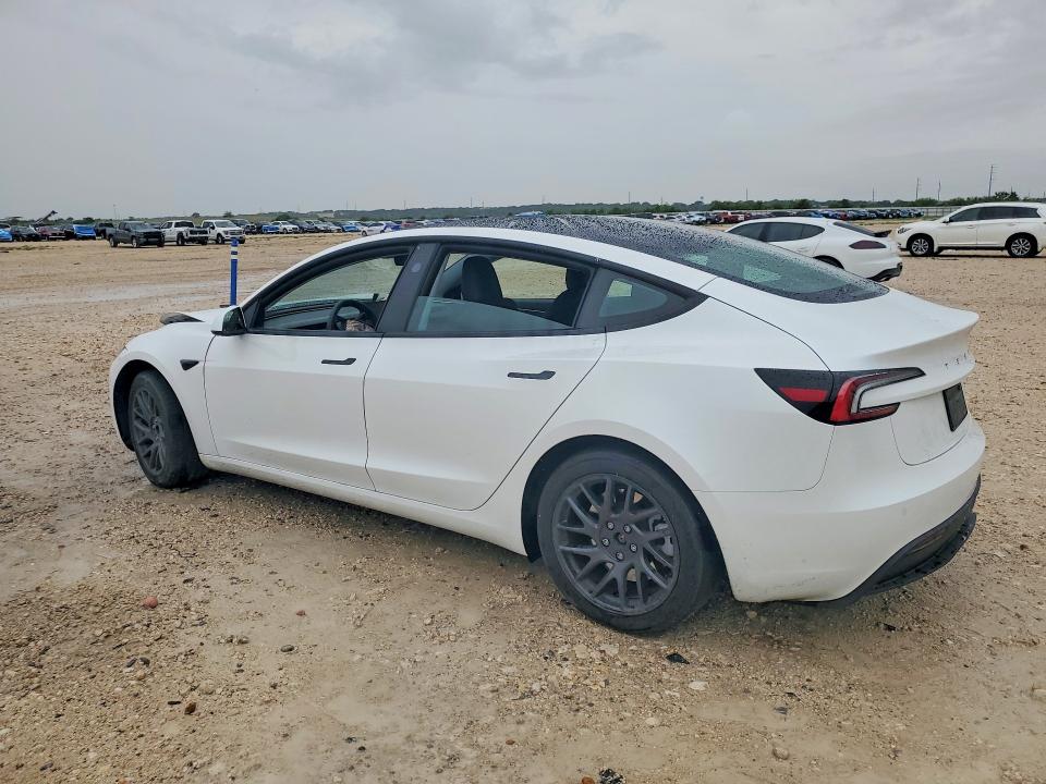 Photo 2 from auction – 2025 TESLA MODEL 3 with VIN 5YJ3E1EA0SF972157