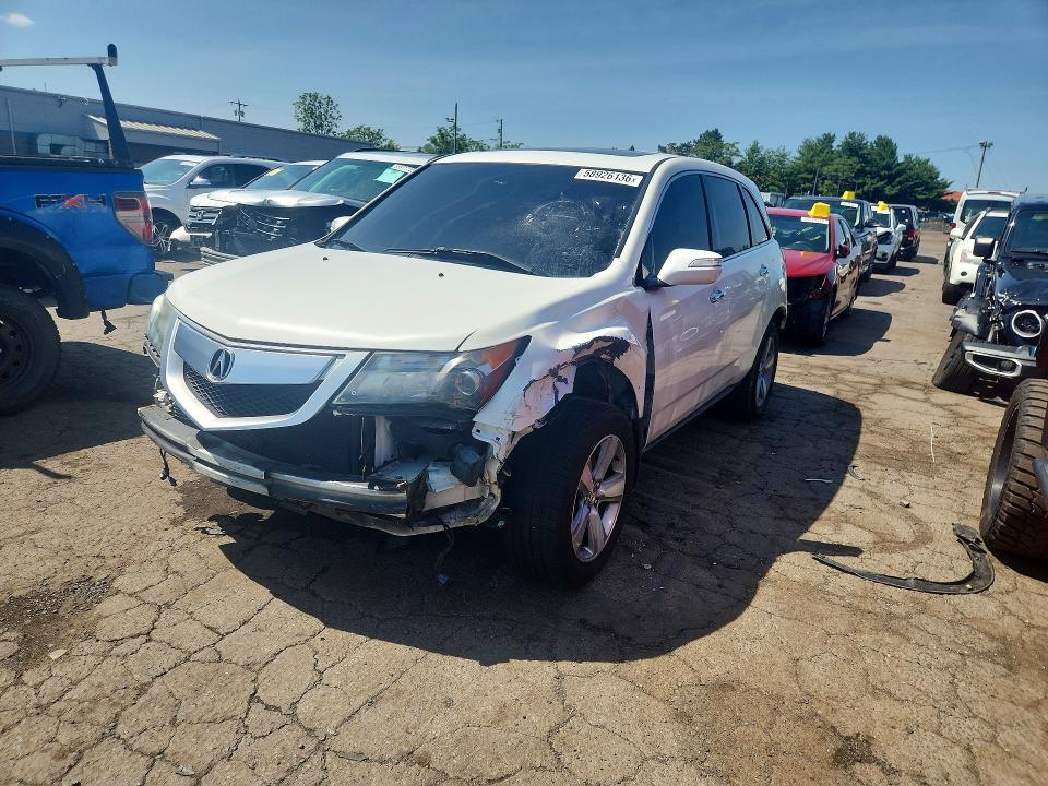 ACURA MDX 2012 with VIN 2HNYD2H29CH550557 - Photo from auction