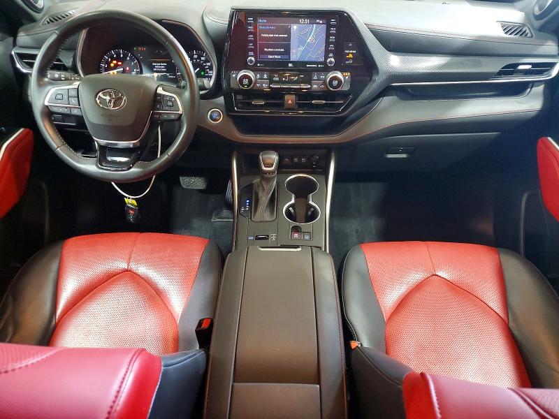 Photo 8 from auction – 2021 TOYOTA HIGHLANDER with VIN 5TDJZRAH5MS048308