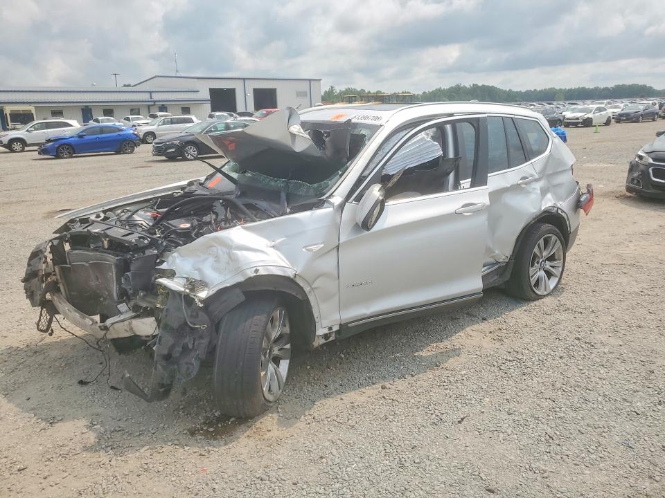 BMW X3 2011 with VIN 5UXWX7C51BL732739 - Photo from auction
