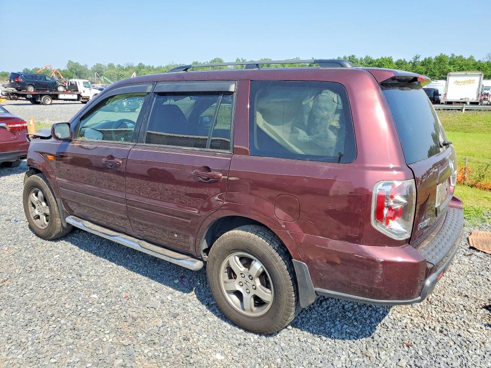 Photo 2 from auction – 2007 HONDA PILOT with VIN 2HKYF18667H526081