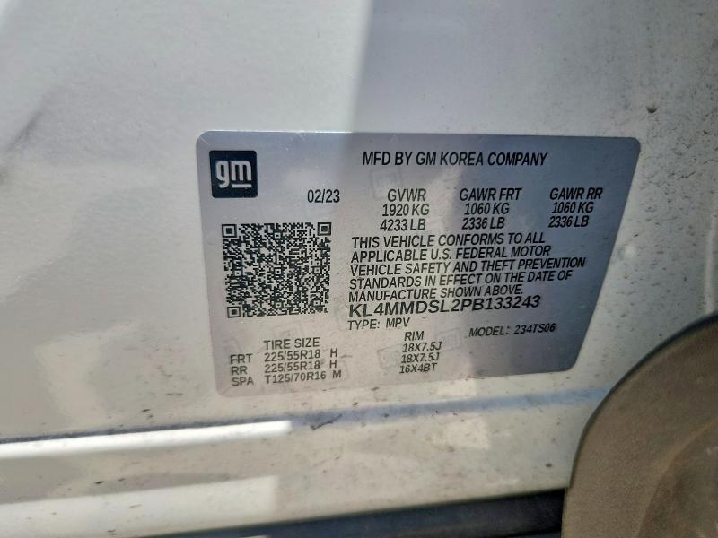 Photo 14 from auction – 2023 BUICK ENCORE GX with VIN KL4MMDSL2PB133243