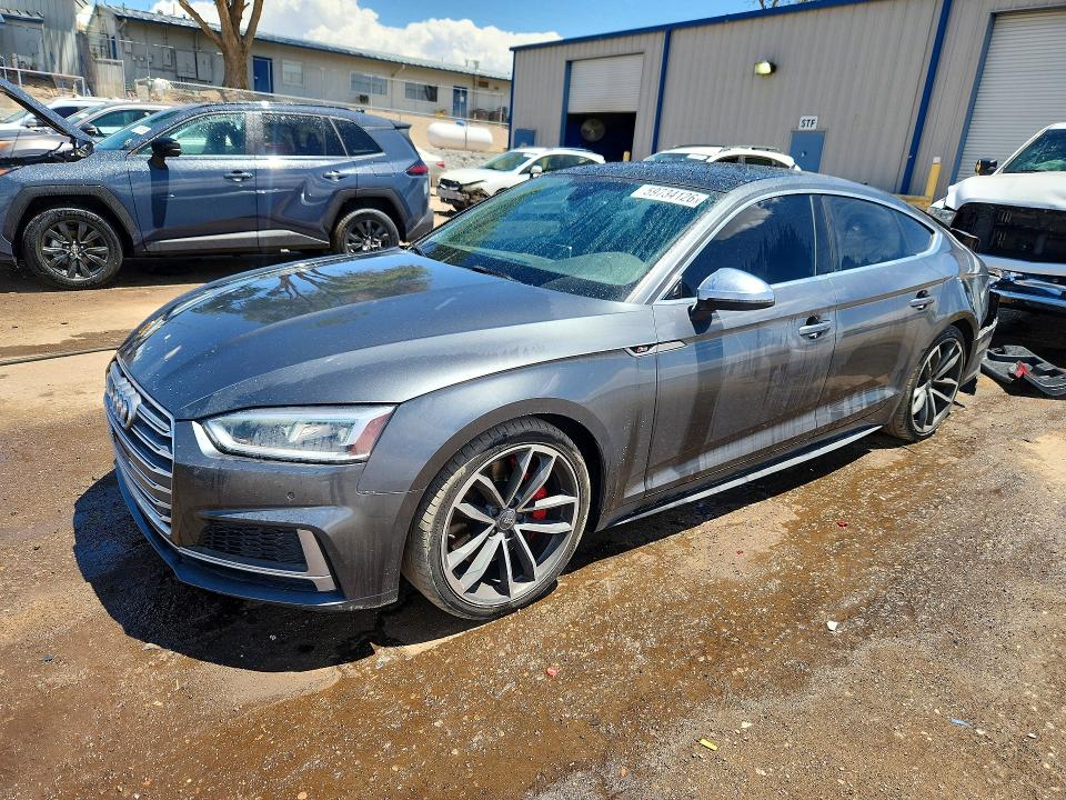 AUDI S5 2018 with VIN WAUB4CF55JA075528 - Photo from auction