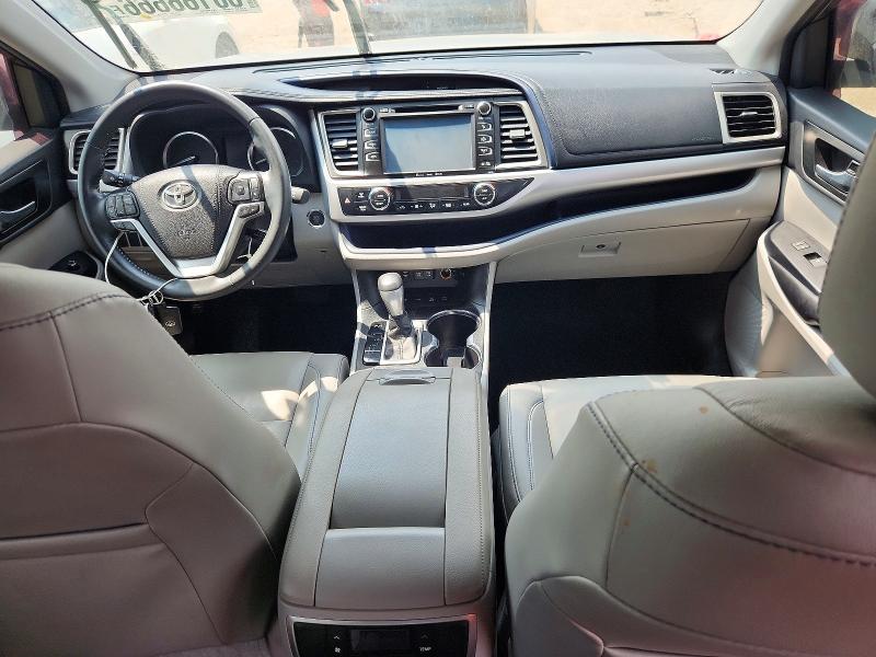 Photo 8 from auction – 2019 TOYOTA HIGHLANDER with VIN 5TDJZRFH4KS622211