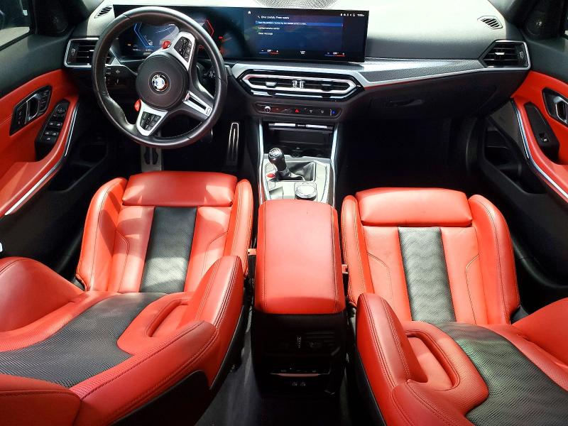 Photo 8 from auction – 2024 BMW M3 with VIN WBS53AY00RFS39123