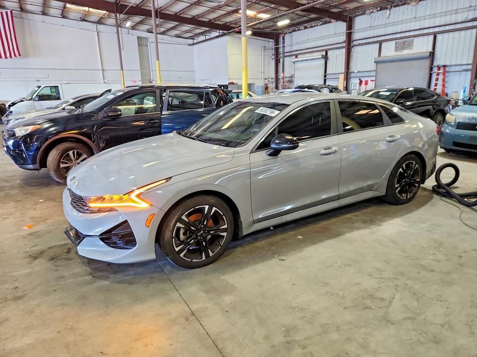 KIA K5 2021 with VIN 5XXG64J22MG075081 - Photo from auction