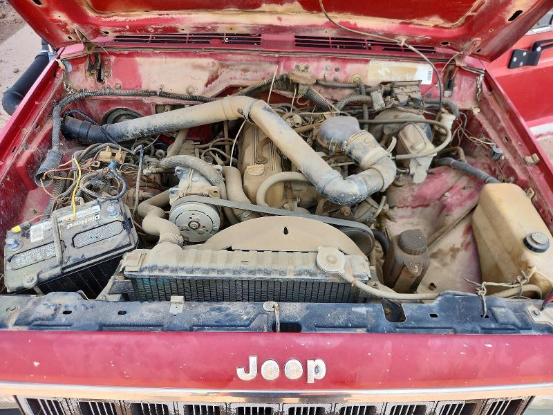Photo 12 from auction – 1987 JEEP CHEROKEE with VIN 1JCHX7815HT014733