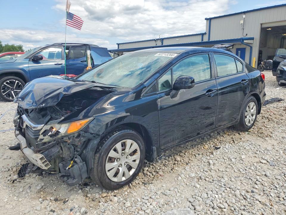 HONDA CIVIC 2012 with VIN 19XFB2F51CE002015 - Photo from auction
