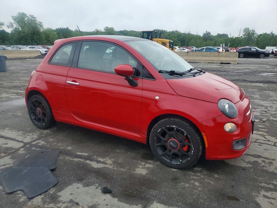 Photo 4 from auction – 2015 FIAT 500 with VIN 3C3CFFBR9FT681737