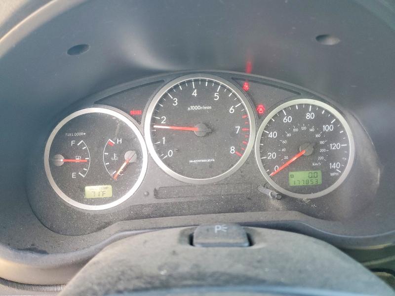 Photo 9 from auction – 2006 SUBARU IMPREZA with VIN JF1GD79686G511528