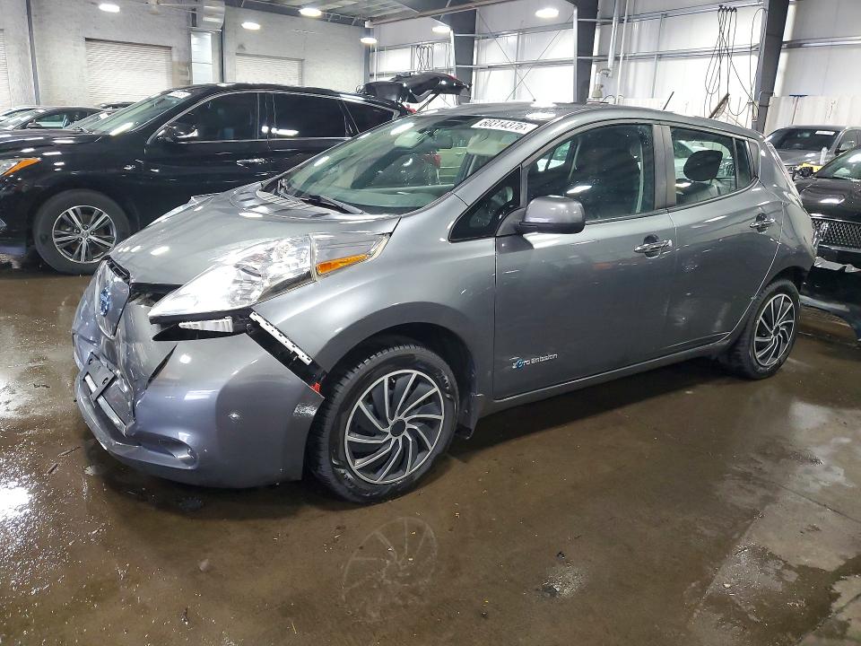 NISSAN LEAF 2017 with VIN 1N4BZ0CP3HC306049 - Photo from auction