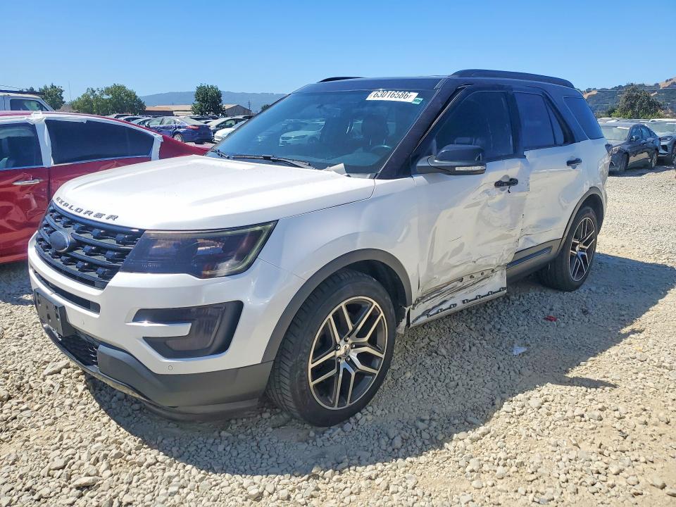 FORD EXPLORER 2017 with VIN 1FM5K8GT3HGC62107 - Photo from auction