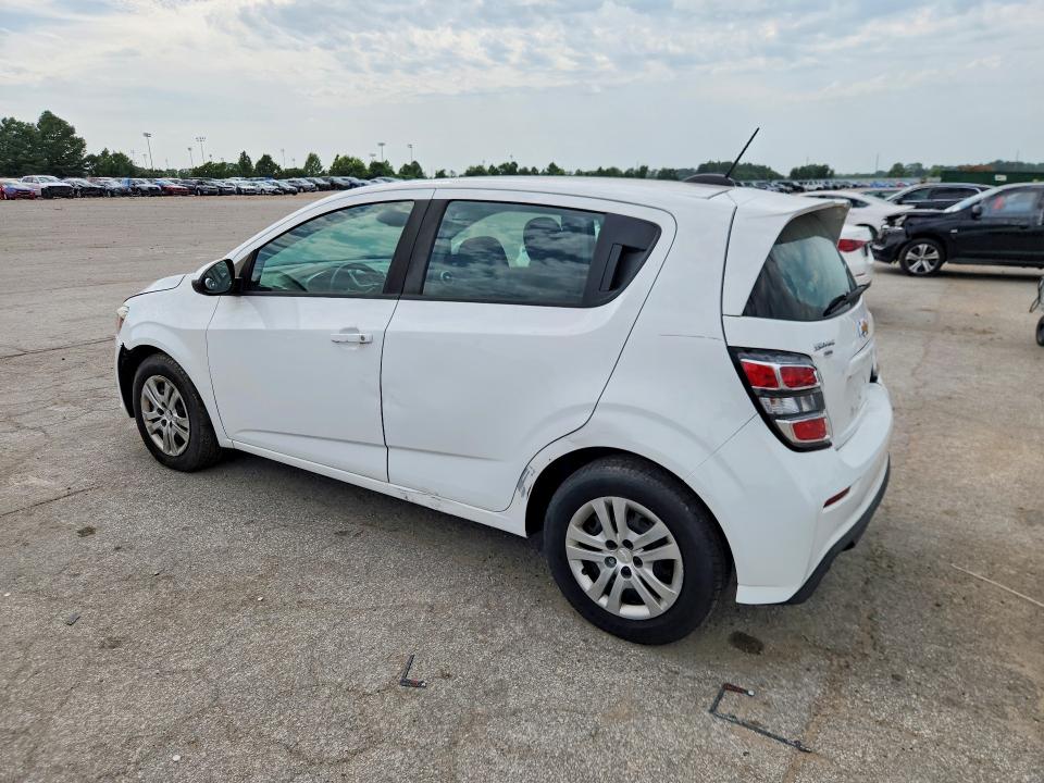Photo 2 from auction – 2019 CHEVROLET SONIC with VIN 1G1JG6SB9K4142918