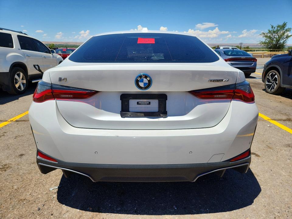 Photo 6 from auction – 2022 BMW I4 with VIN WBY73AW00NFM75833