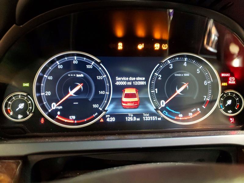 Photo 9 from auction – 2014 BMW 750 with VIN WBAYE8C56ED780500