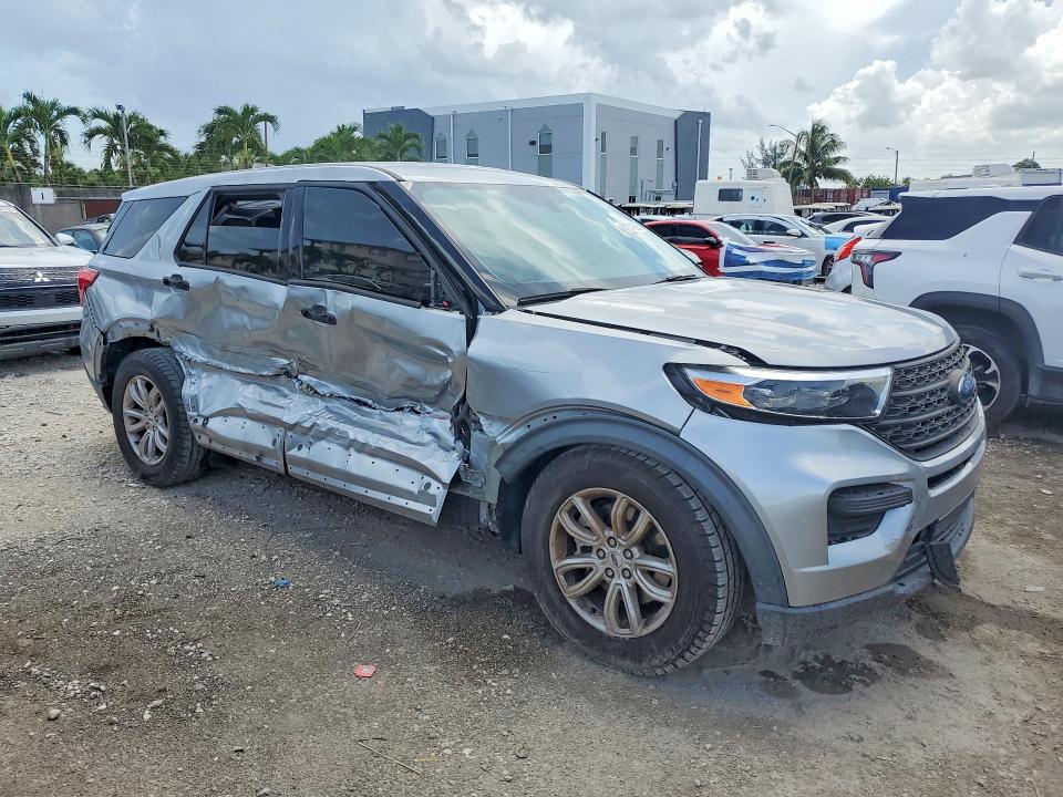 Photo 4 from auction – 2021 FORD EXPLORER with VIN 1FMSK7BH4MGA92141