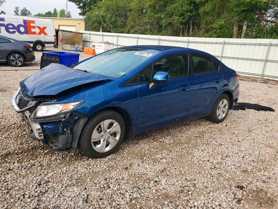HONDA CIVIC 2013 with VIN 19XFB2E53DE081920 - Photo from auction