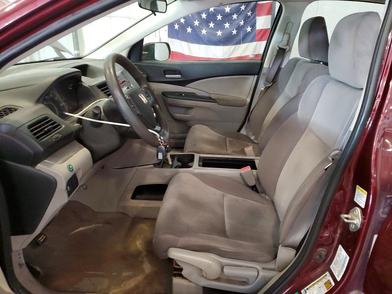 Photo 7 from auction – 2012 HONDA CR-V with VIN 5J6RM4H37CL033141
