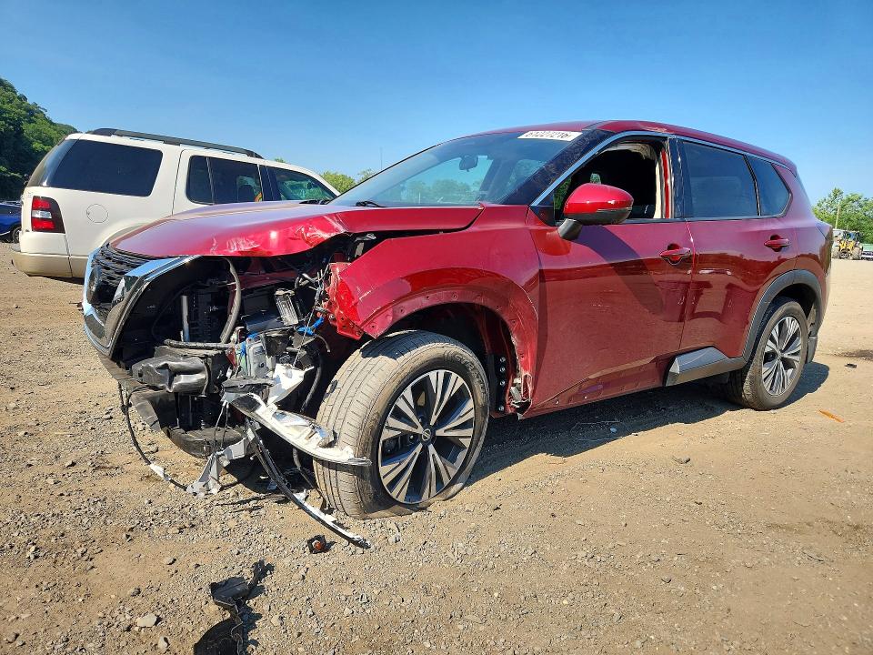 NISSAN ROGUE 2021 with VIN 5N1AT3BB1MC804111 - Photo from auction