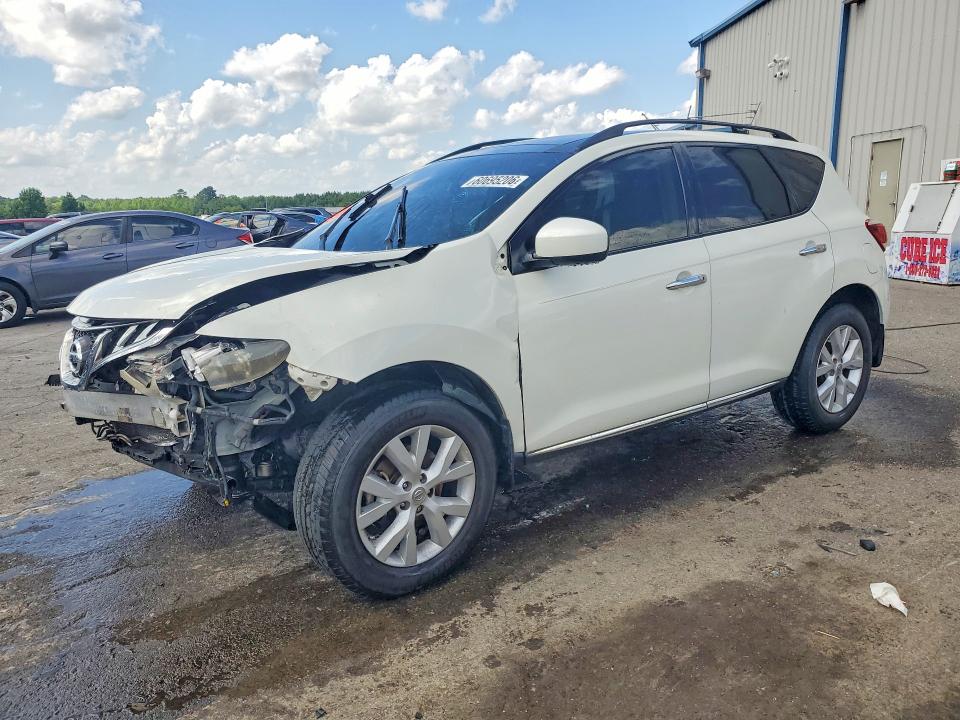NISSAN MURANO 2011 with VIN JN8AZ1MU2BW052067 - Photo from auction
