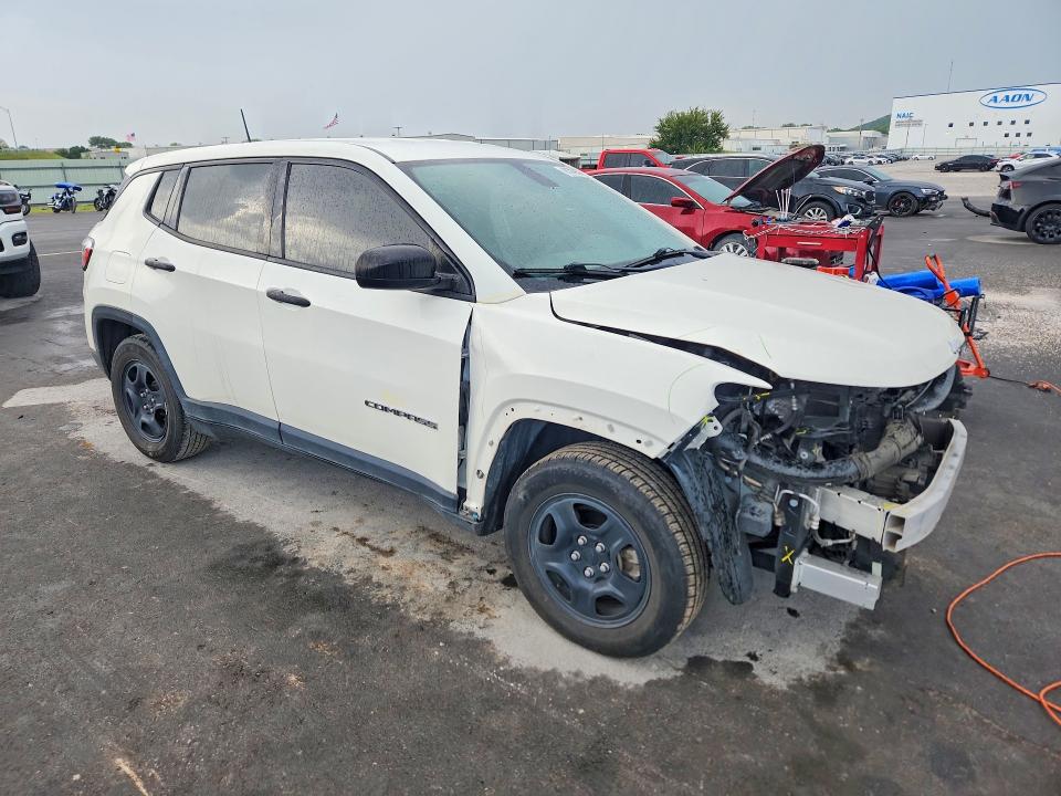 Photo 4 from auction – 2021 JEEP COMPASS with VIN 3C4NJCAB8MT560328