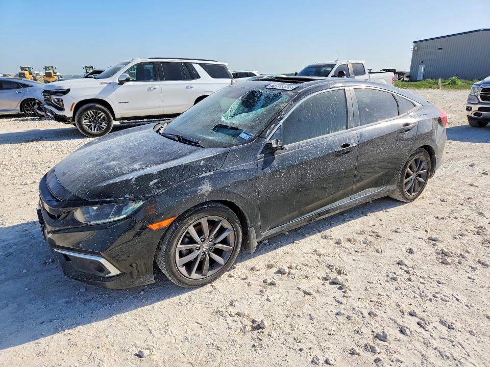 Photo 1 from auction – 2019 HONDA CIVIC with VIN JHMFC1F31KX008352