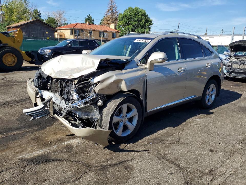 LEXUS RX 350 2013 with VIN 2T2BK1BA1DC168137 - Photo from auction