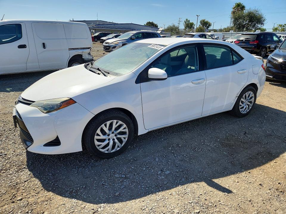 TOYOTA COROLLA 2017 with VIN 5YFBURHE1HP712178 - Photo from auction