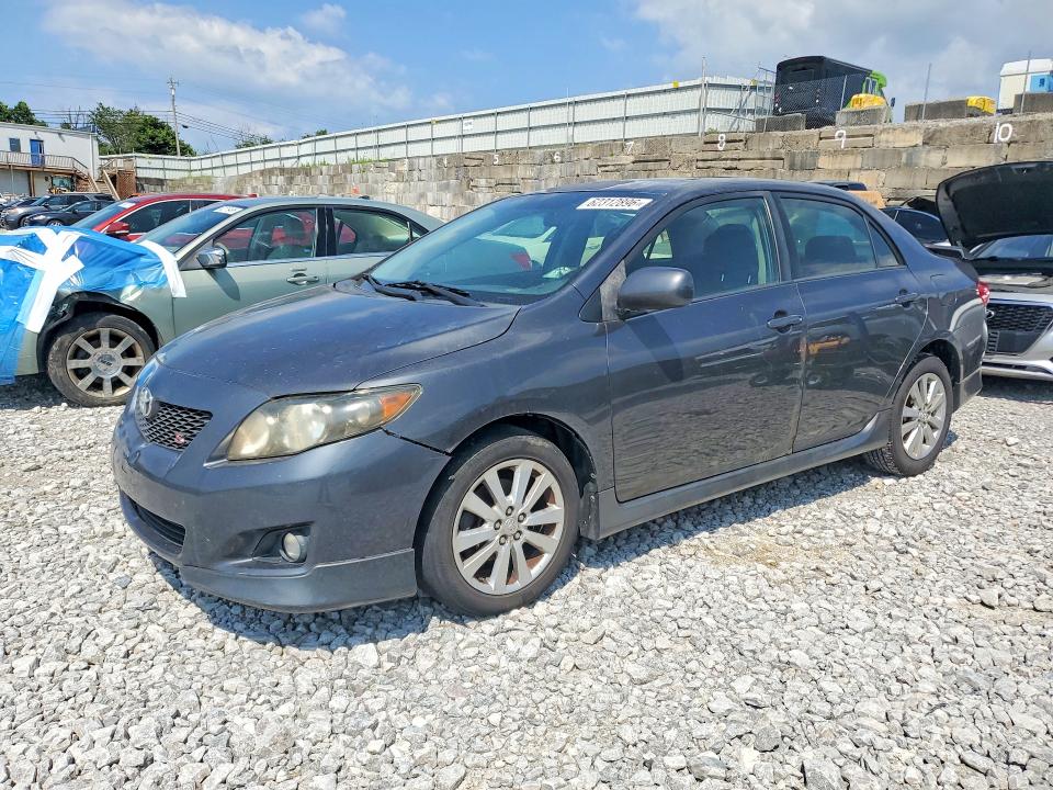 TOYOTA COROLLA 2009 with VIN 2T1BU40E59C160006 - Photo from auction