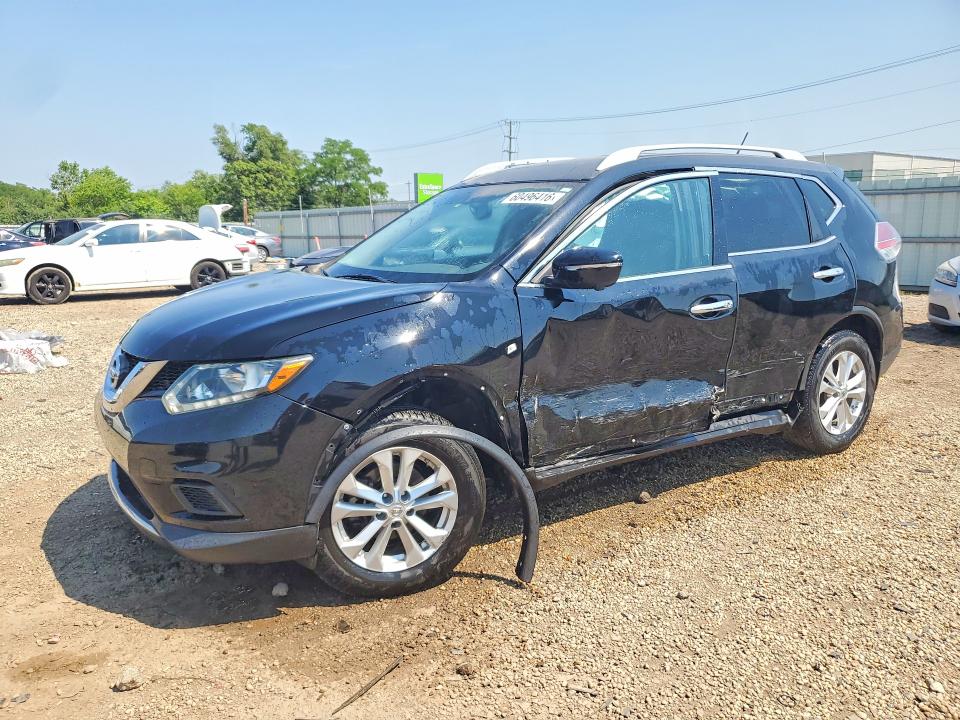 NISSAN ROGUE 2015 with VIN 5N1AT2MV9FC828547 - Photo from auction