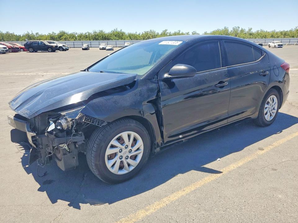 HYUNDAI ELANTRA 2019 with VIN 5NPD74LF7KH496196 - Photo from auction
