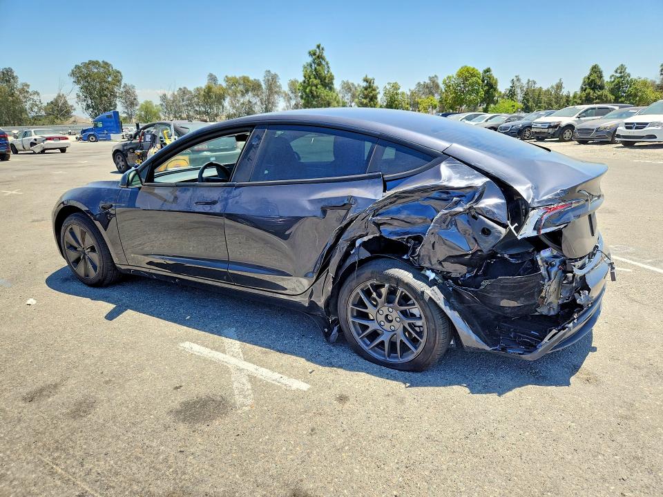 Photo 2 from auction – 2025 TESLA MODEL 3 with VIN 5YJ3E1EA8SF058979