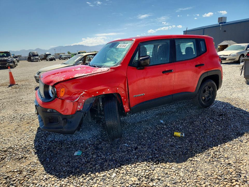 JEEP RENEGADE 2017 with VIN ZACCJBAH0HPE66513 - Photo from auction