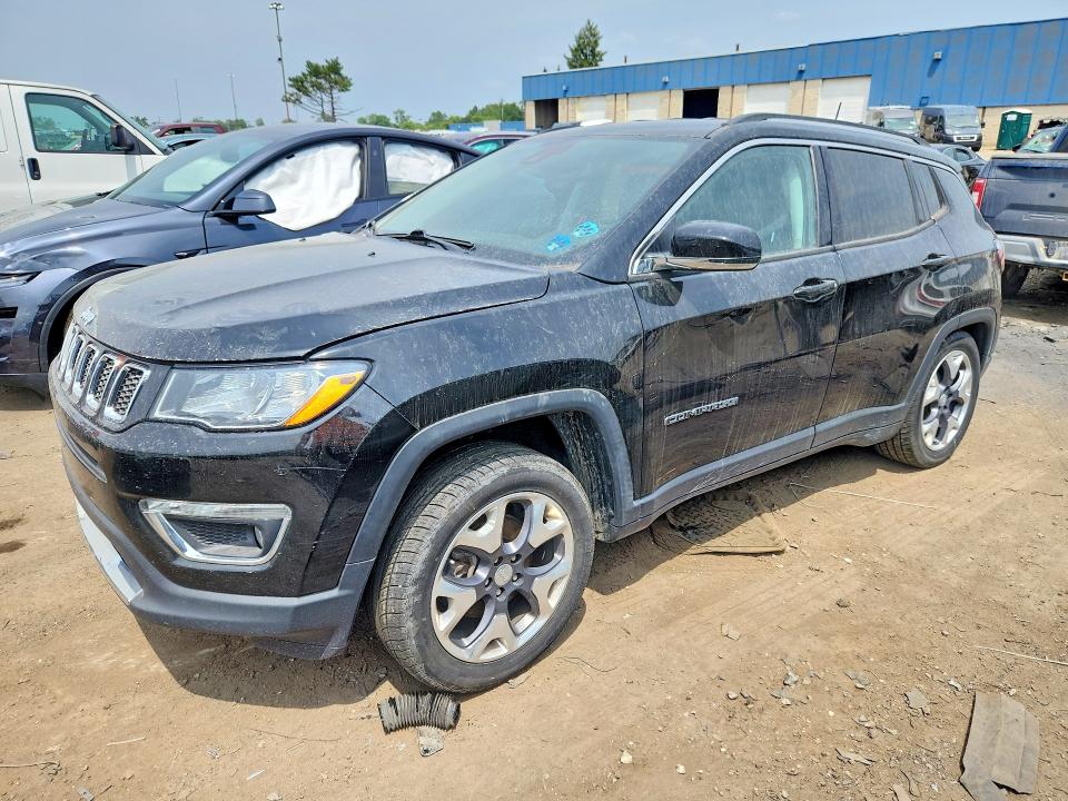 JEEP COMPASS 2021 with VIN 3C4NJDCB0MT549732 - Photo from auction