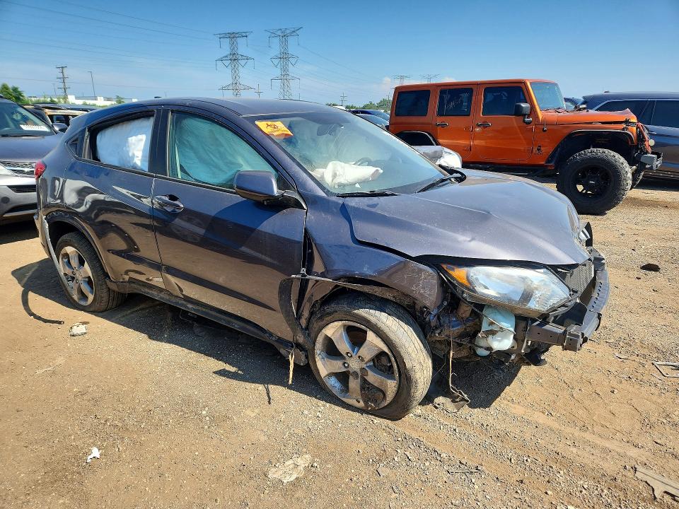 Photo 4 from auction – 2018 HONDA HR-V with VIN 3CZRU6H34JG706750