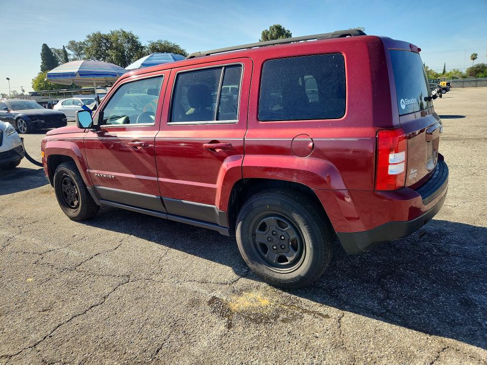 Photo 2 from auction – 2014 JEEP PATRIOT with VIN 1C4NJPBAXED541509