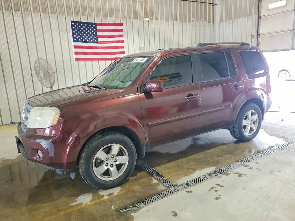 HONDA PILOT 2011 with VIN 5FNYF4H55BB097788 - Photo from auction