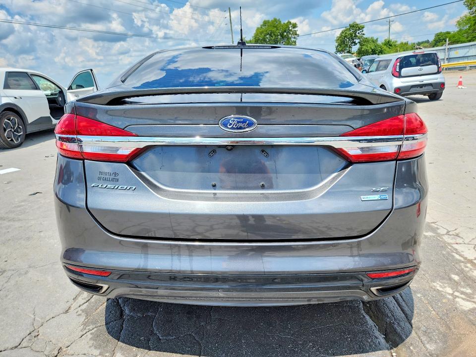 Photo 6 from auction – 2017 FORD FUSION with VIN 3FA6P0T93HR356167