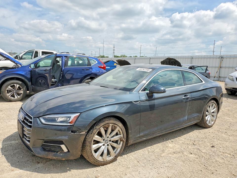 AUDI A5 2018 with VIN WAUPNAF58JA058472 - Photo from auction